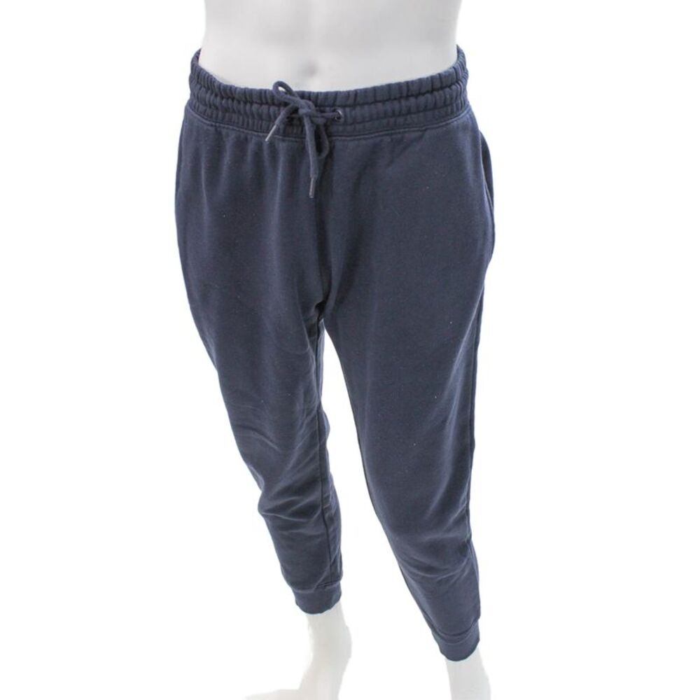 Topman Mens Blue Cotton Jogger Pants Drawstring Size M